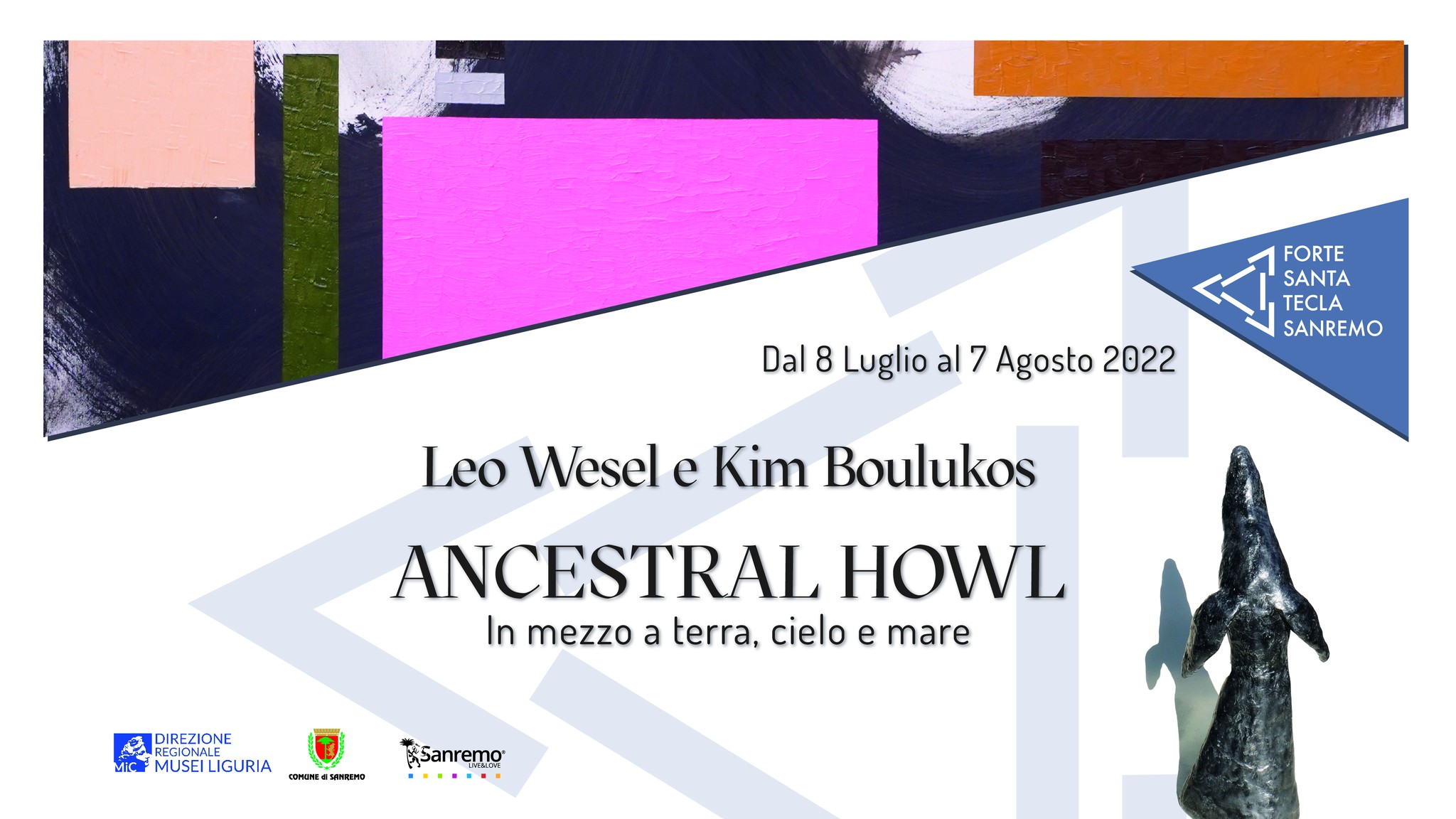 “Ancestral howl – In mezzo a terra, cielo e mare” - Kim Boulukos e Leo Wesel